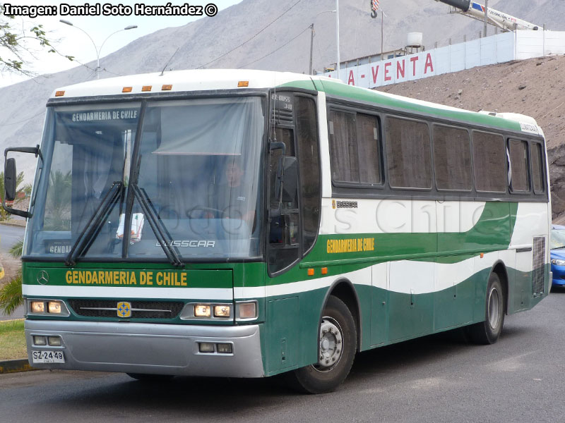 Busscar El Buss 340 / Mercedes Benz O-400RSE / Gendarmería de Chile