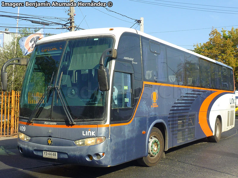 Marcopolo Andare Class 1000 / Mercedes Benz O-500RS-1636 / Link (Al servicio de CODELCO División El Teniente)