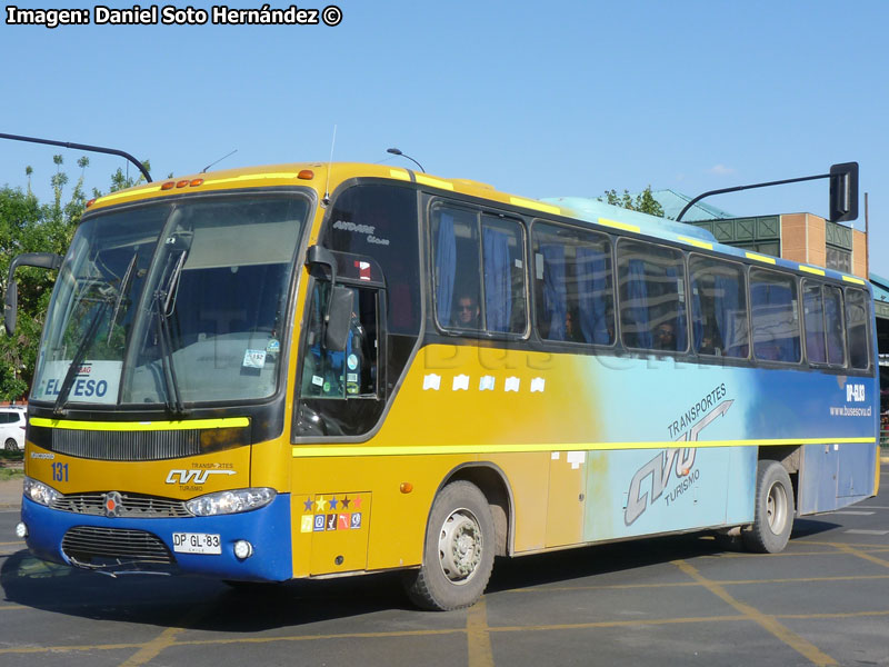 Marcopolo Andare Class 850 / Mercedes Benz OF-1722 / Transportes CVU