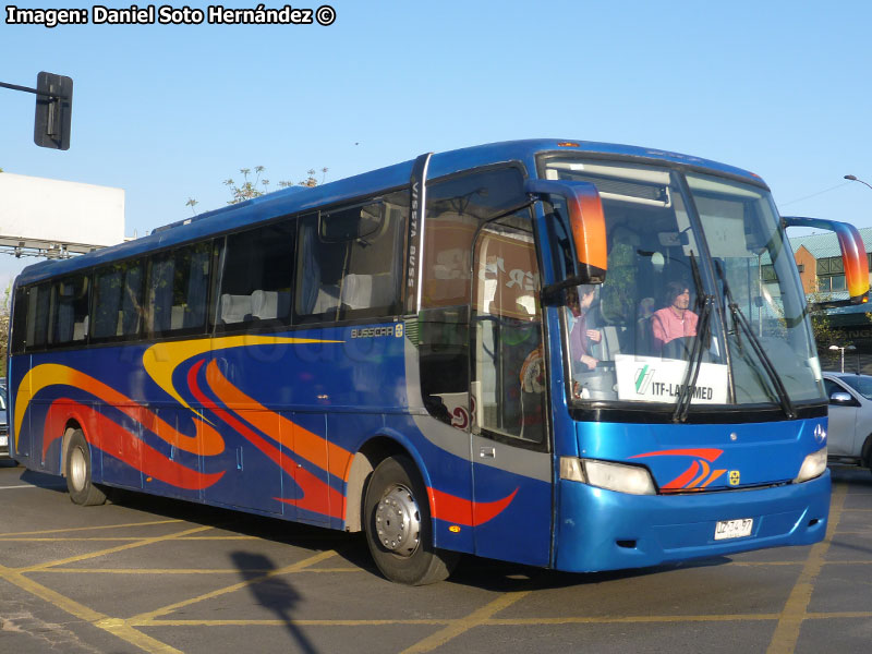 Busscar El Buss 340 / Mercedes Benz O-400RSE / Turisfer (Al servicio de Laboratorios LABOMED S.A.)