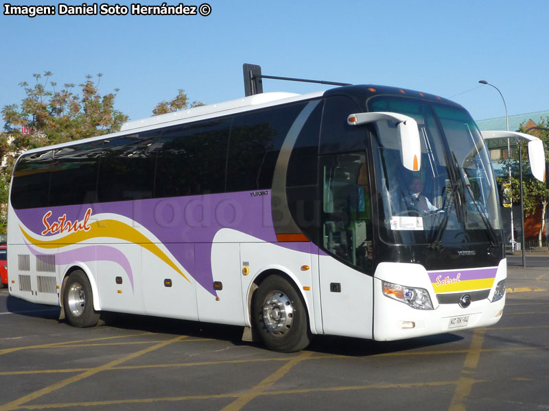 Yutong ZK6107HA / Sotrul (Al servicio de LATAM Airlines Chile S.A.)