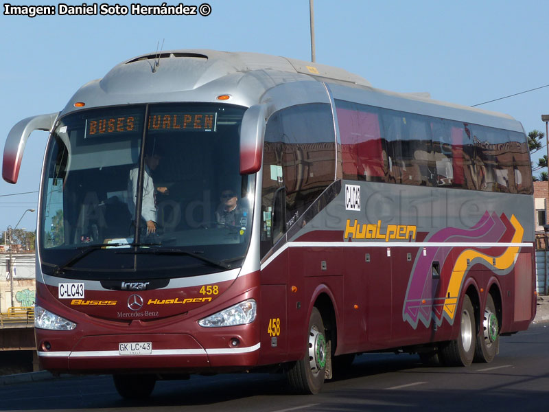 Irizar i6 3.90 / Mercedes Benz OC-500RF-2543 BlueTec5/ Buses Hualpén (Al servicio de Sodexo Chile)