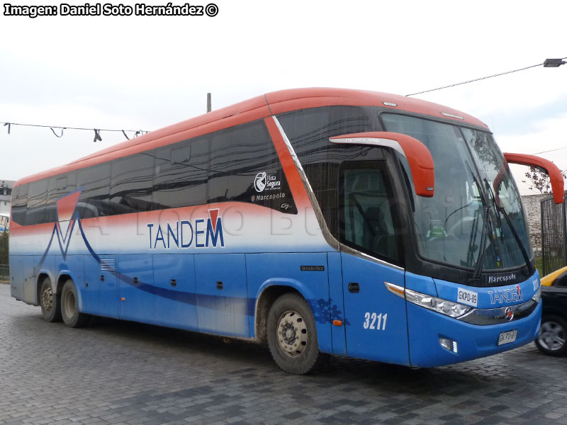 Marcopolo Paradiso G7 1200 / Mercedes Benz O-500RSD-2441 BlueTec5 / Tandem