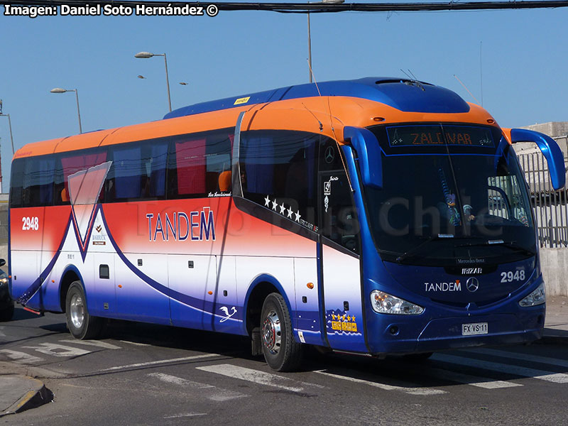 Irizar i6 3.70 / Mercedes Benz OC-500RF-1842 / Tandem (Al servicio de Barrick Gold Zaldívar)