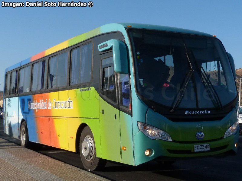 Mascarello Roma 310 / Mercedes Benz OF-1722 / I. M. de Curacautín (Región de La Araucanía)