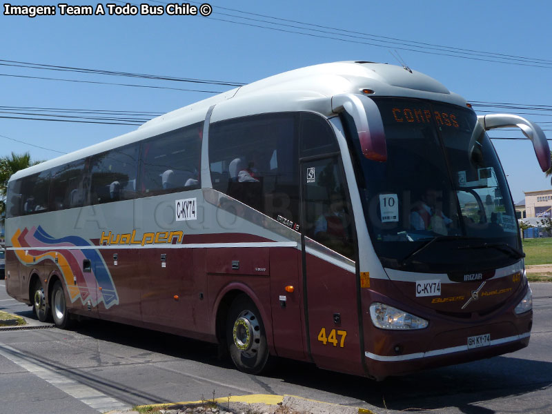 Irizar i6 3.90 / Volvo B-420R Euro5 / Buses Hualpén