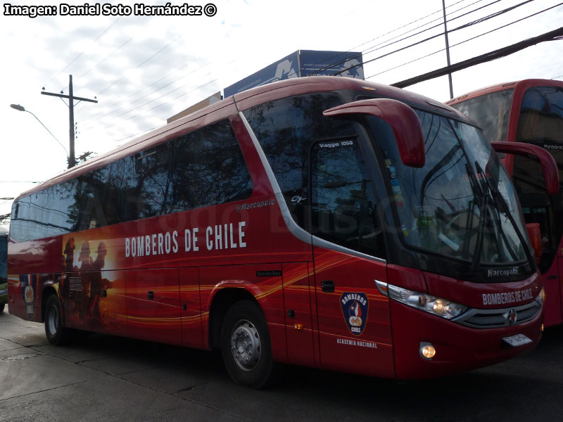 Marcopolo Viaggio G7 1050 / Mercedes Benz O-500R-1830 BlueTec5 / Academia de Bomberos de Chile