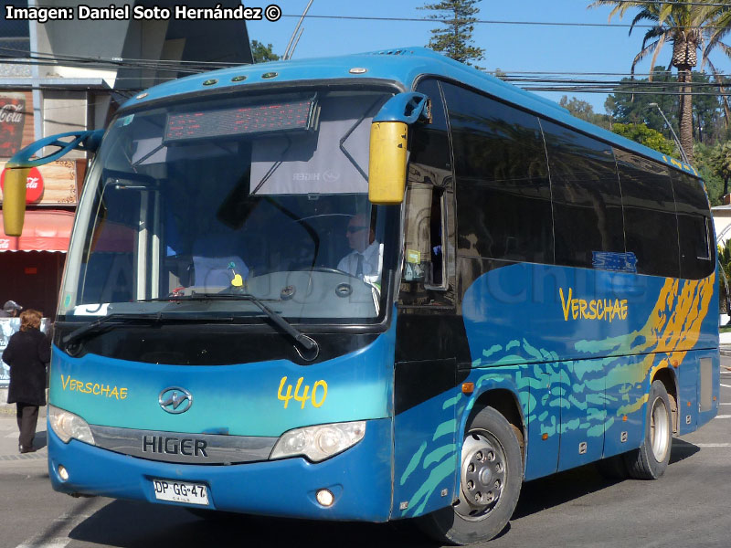 Higer Bus KLQ6796 (H79.29) / Flota Verschae