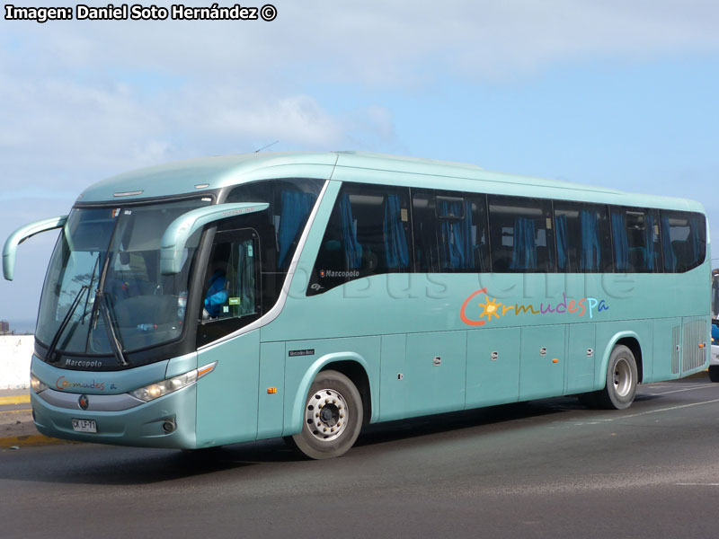 Marcopolo Paradiso G7 1050 / Mercedes Benz O-500RS-1836 / Corporación Municipal de Desarrollo Pozo Almonte (Región de Tarapacá)