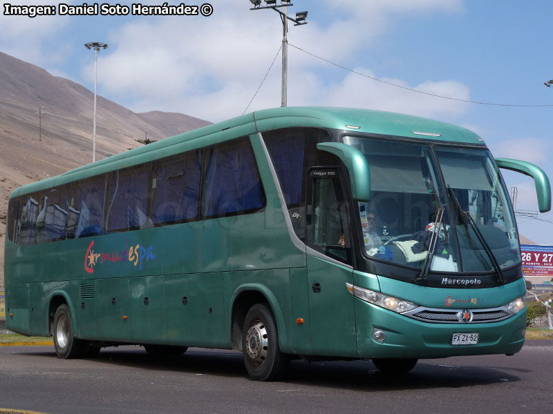 Marcopolo Viaggio G7 1050 / Mercedes Benz OC-500RF-1842 / Corporación Municipal de Desarrollo Pozo Almonte (Región de Tarapacá)