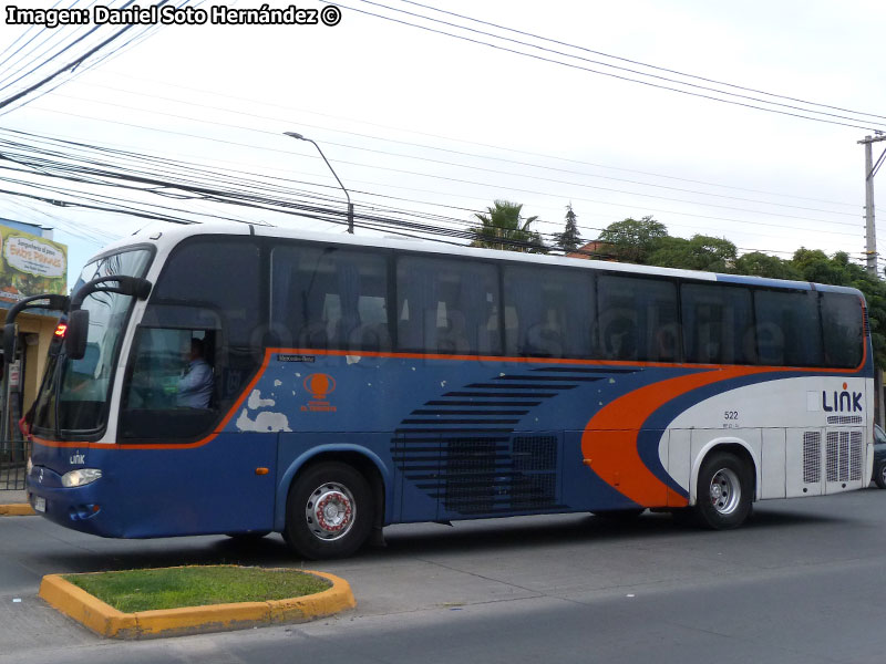 Marcopolo Andare Class 1000 / Mercedes Benz O-500RS-1636 / Link (Al servicio de CODELCO División El Teniente)