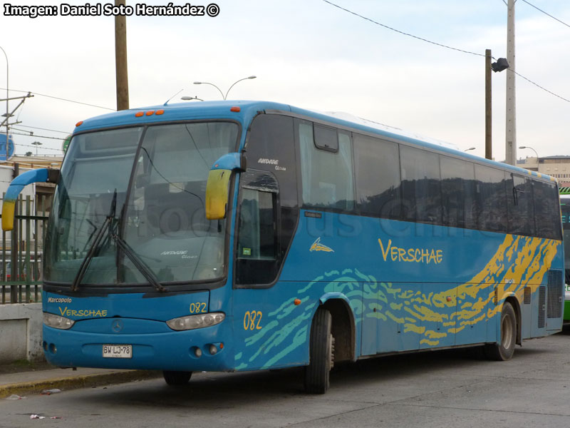 Marcopolo Andare Class 1000 / Mercedes Benz O-500R-1830 / Flota Verschae