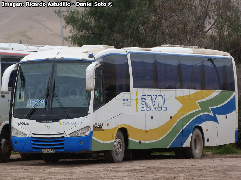 Irizar Century III 3.50 Semi Luxury / Mercedes Benz OF-1722 / Sokol (Al servicio de Kinross La Coipa)