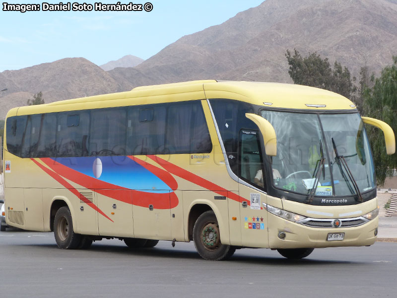 Marcopolo Viaggio G7 1050 / Mercedes Benz O-500RS-1836 / Transportes Zepeda & Vecchiola