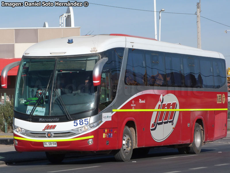 Marcopolo Viaggio G7 1050 / Mercedes Benz OC-500RF-1842 / Buses JM (Al servicio de Acciona Chile S.A.)
