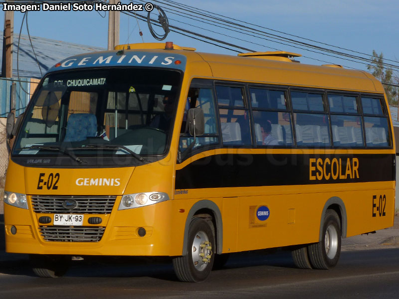 Volare W9 / Agrale MA-9.2 / Géminis (Al servicio de Colegio Chuquicamata)