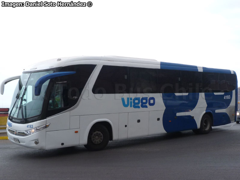 Marcopolo Viaggio G7 1050 / Scania K-380B / Viggo S.p.A. (Al servicio de SQM Nueva Victoria)