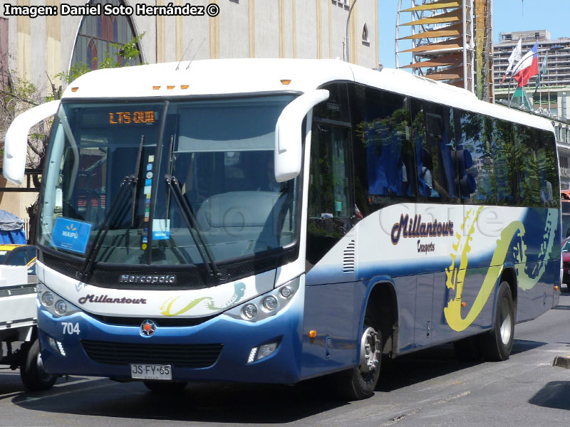 Marcopolo Ideale 770 / Mercedes Benz OF-1721 BlueTec5 / Millantour (Al servicio de Walmart Chile)