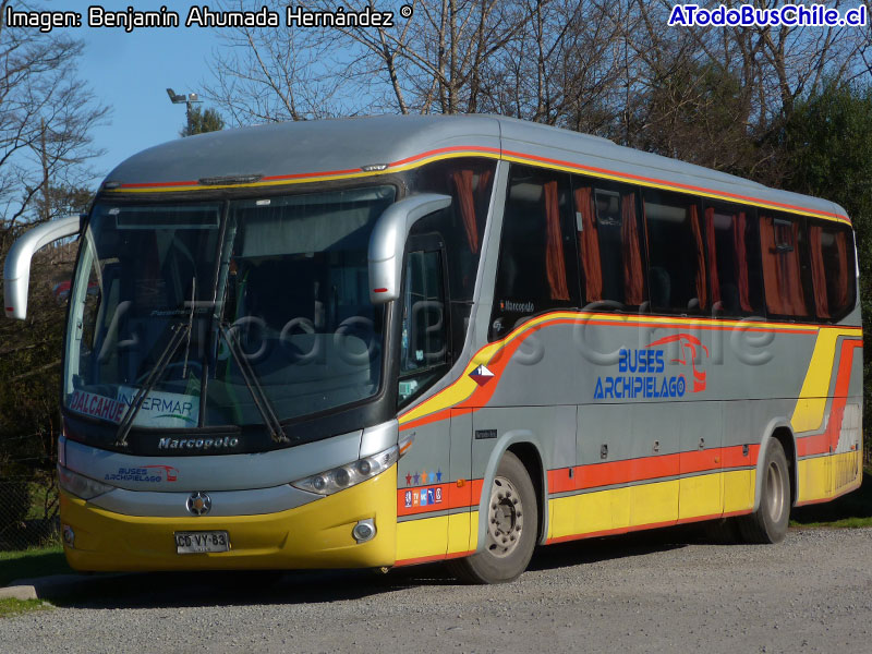 Marcopolo Paradiso G7 1050 / Mercedes Benz O-500RS-1836 / Buses Archipiélago