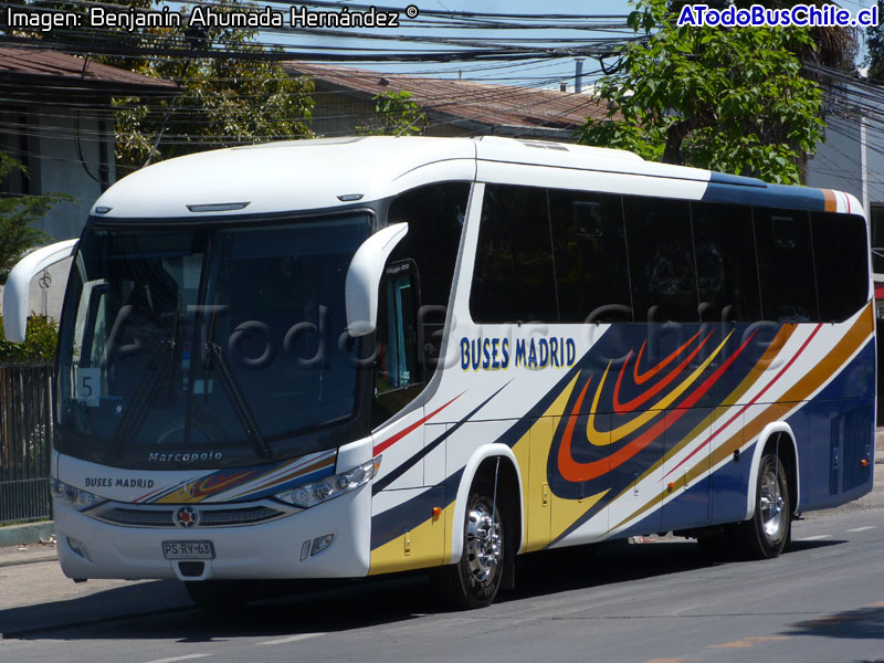 Marcopolo Viaggio G7 1050 / Mercedes Benz O-500RS-1936 BlueTec5 / Buses Madrid