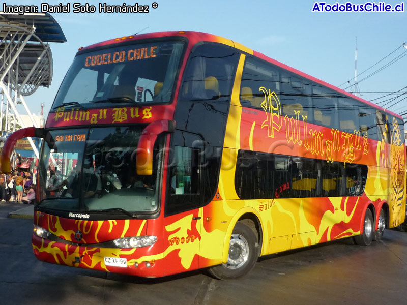 Marcopolo Paradiso G6 1800DD / Volvo B-12R / Pullman Bus (Al servicio de CODELCO Chile)