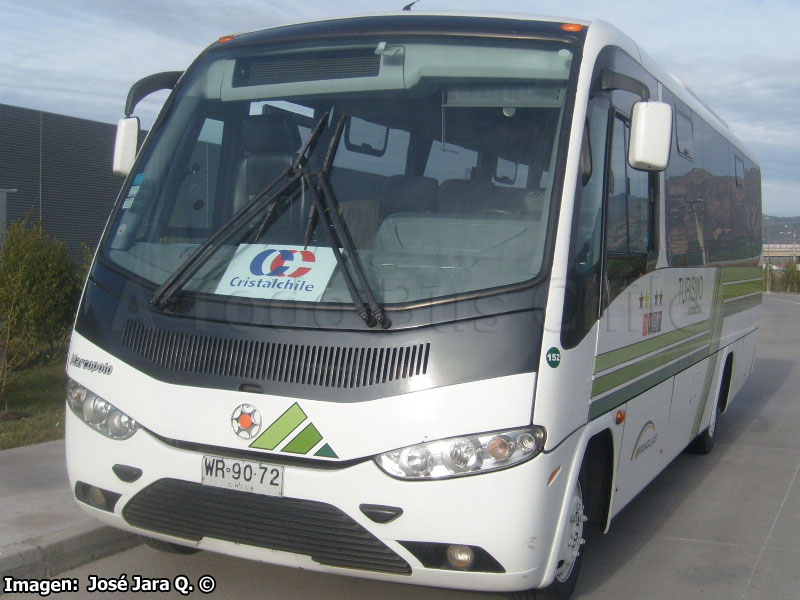 Marcopolo Senior / Mercedes Benz LO-915 / Turismo Yanguas (Al servicio de CristalChile)