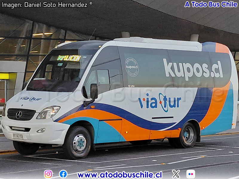 UNVI Compa / Mercedes 818D Vario / Vía-Tur (Al servicio de Air Canada)