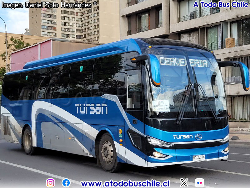 King Long XMQ6112Y Euro6 / Transportes Tursan