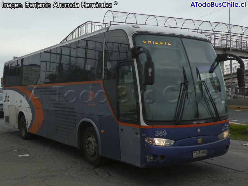 Marcopolo Andare Class 1000 / Mercedes Benz O-500RS-1636 / Link (Al servicio de CODELCO División El Teniente)