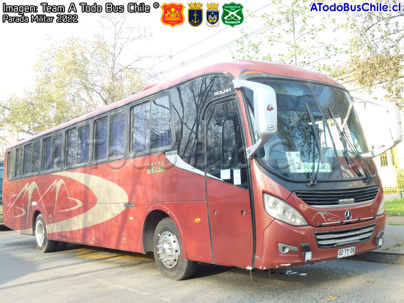 Induscar Caio Foz Solar / Mercedes Benz OF-1721 BlueTec5 / Buses Menares