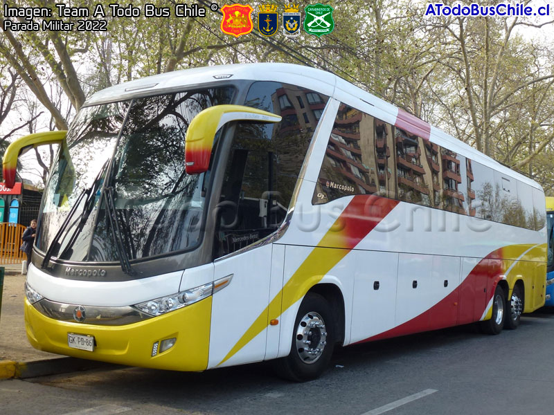 Marcopolo Paradiso G7 1200 / Mercedes Benz O-500RSD-2441 BlueTec5 / Buses Sanhueza