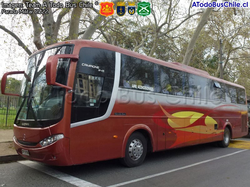 Comil Campione 3.45 / Mercedes Benz O-500RS-1836 / Buses Vargas