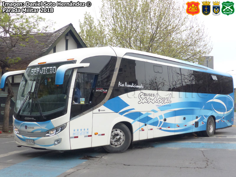 Comil Campione Invictus 1050 / Scania K-360B eev5 / Buses Sandoval