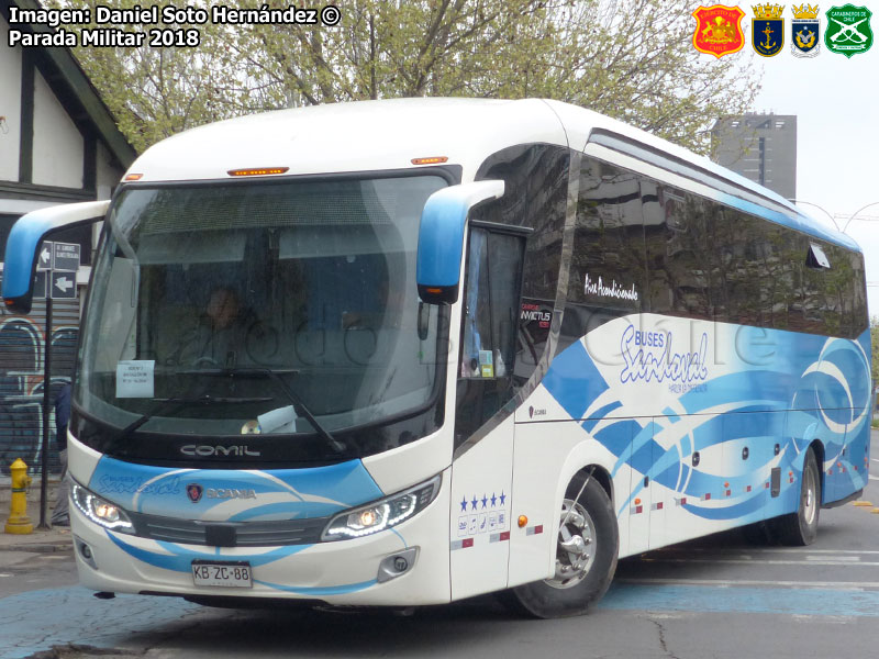 Comil Campione Invictus 1050 / Scania K-360B eev5 / Buses Sandoval