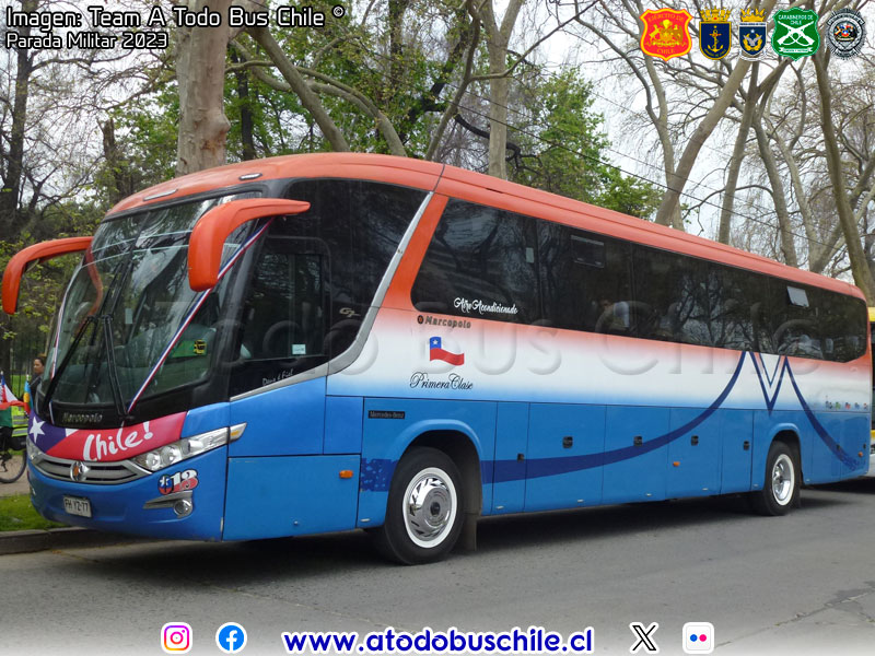 Marcopolo Viaggio G7 1050 / Mercedes Benz O-500RS-1836 / Buses Pérez