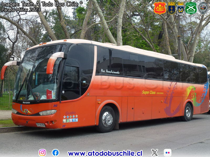 Marcopolo Viaggio G6 1050 / Volvo B-7R / Viajeros del Sur del Mundo