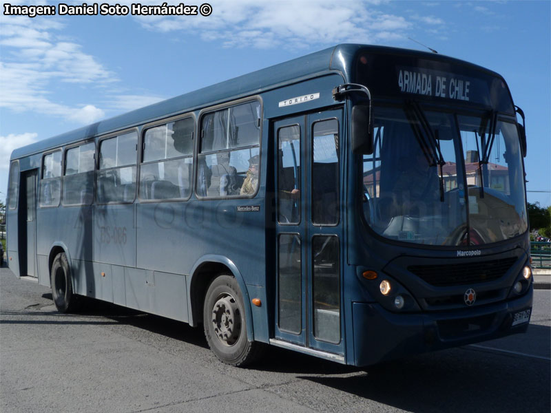 Marcopolo Torino / Mercedes Benz OF-1722 / Armada de Chile (III Zona Naval)