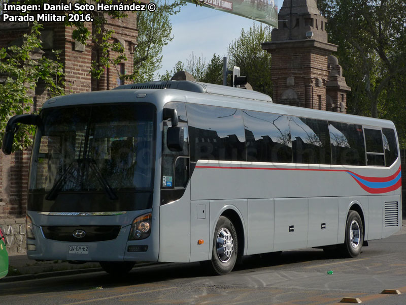 Hyundai Universe Space Luxury Euro4 / Ejército de Chile (II y III División)