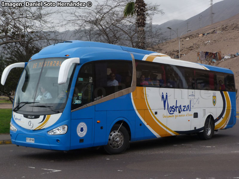 Irizar i6 3.70 / Mercedes Benz OC-500RF-1842 / I. M. de San Francisco de Mostazal (Región de O'Higgins)