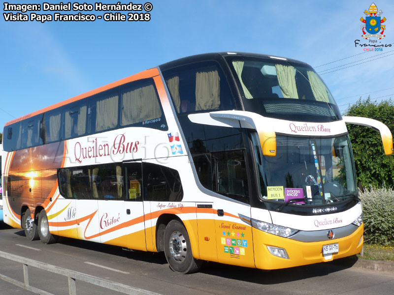 Marcopolo Paradiso G7 1800DD / Mercedes Benz O-500RSD-2441 BlueTec5 / Queilen Bus