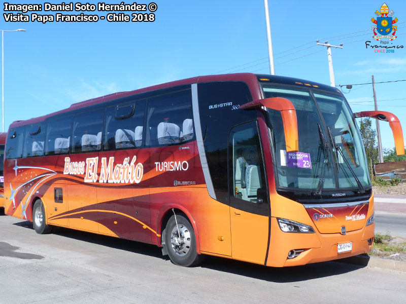 Busscar Busstar 360 / Scania K-360B eev5 / Buses El Mañío