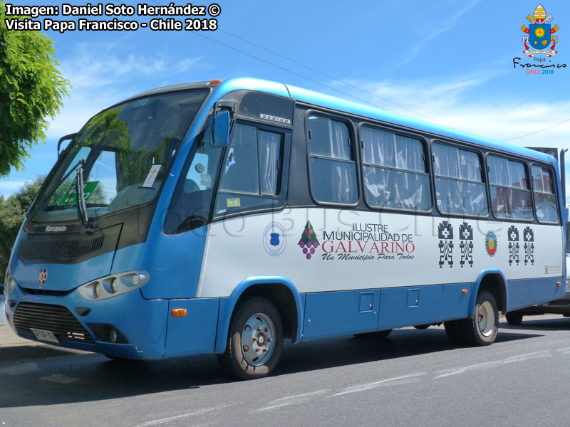 Marcopolo Senior / Volksbus 9-160OD Euro5 / I. M. de Galvarino (Región de la Araucanía)
