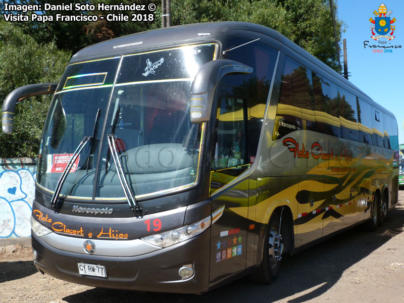 Marcopolo Paradiso G7 1200 / Mercedes Benz O-500RSD-2442 / Flota Clacort