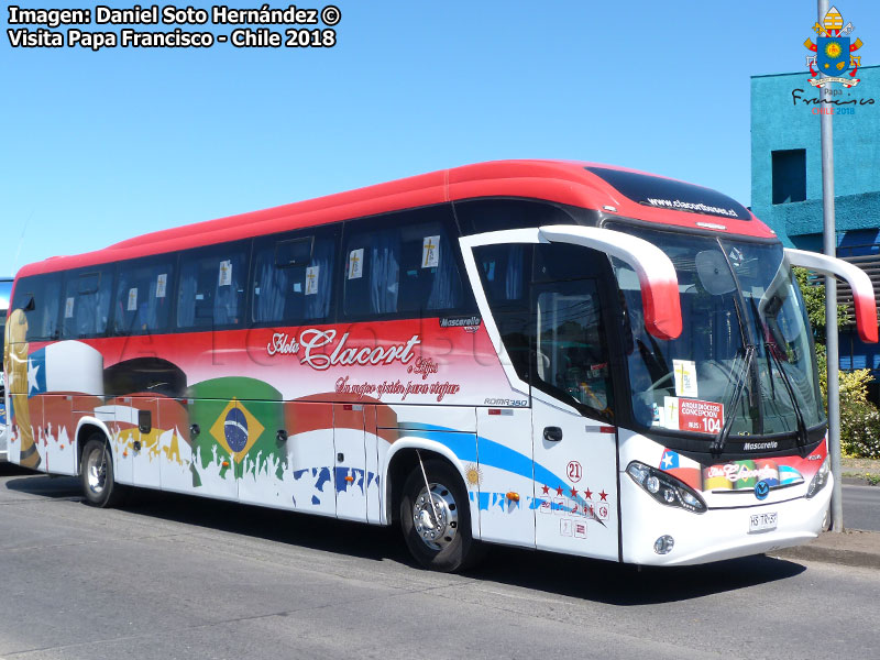 Mascarello Roma 350 / Volvo B-340R Euro5 / Flota Clacort