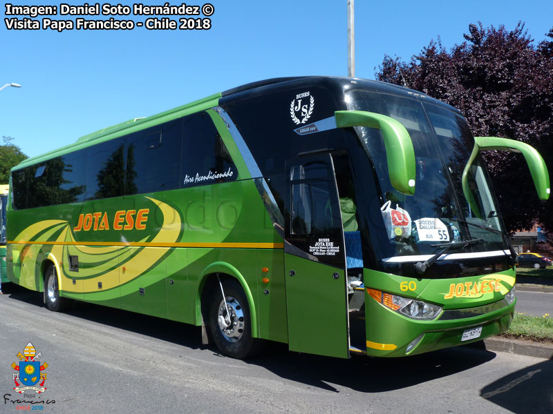 Modasa Zeus 360 / Mercedes Benz O-500RS-1836 BlueTec5 / Buses Jota Ese