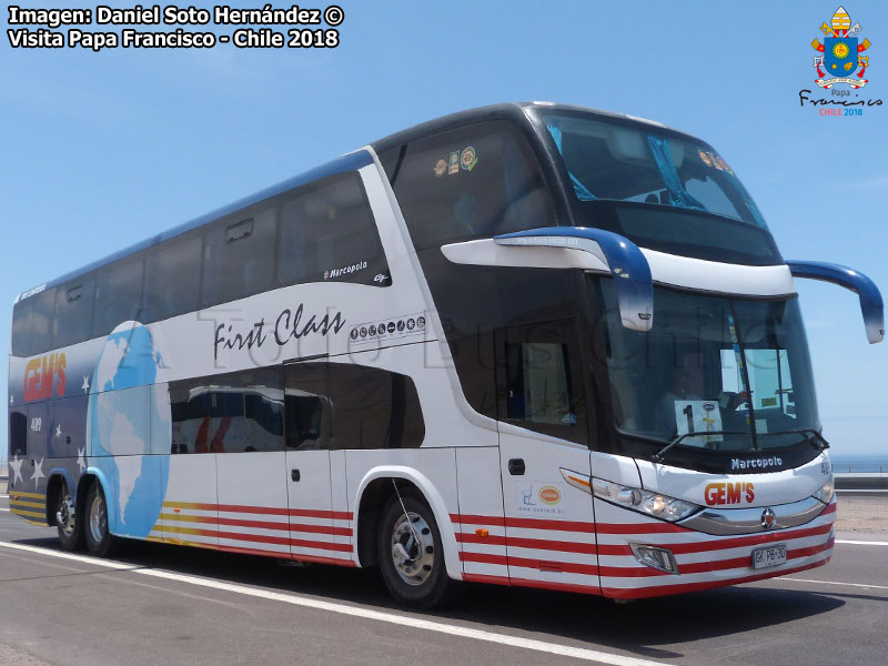 Marcopolo Paradiso G7 1800DD / Mercedes Benz O-500RSD-2441 BlueTec5 / Vía Géminis S.A.