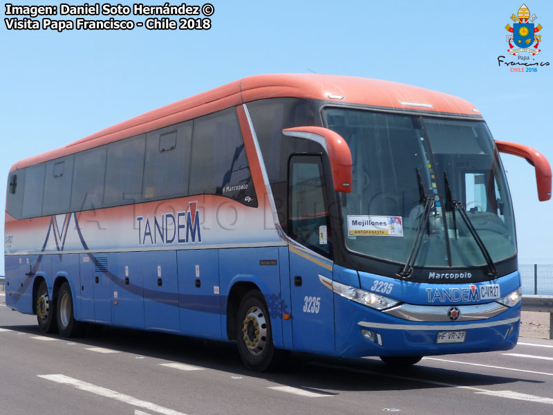 Marcopolo Paradiso G7 1200 / Mercedes Benz O-500RSD-2441 BlueTec5 / Tandem