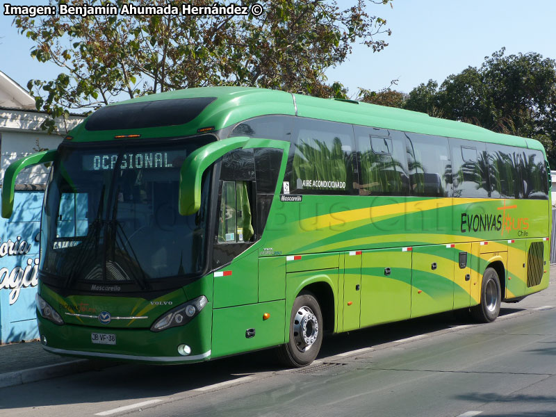 Mascarello Roma 350 / Volvo B-380R Euro5 / EvonvasTours Chile