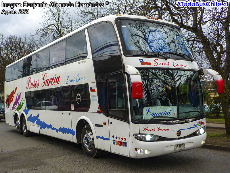 Marcopolo Paradiso G6 1800DD / Mercedes Benz O-500RSD-2442 / Buses García