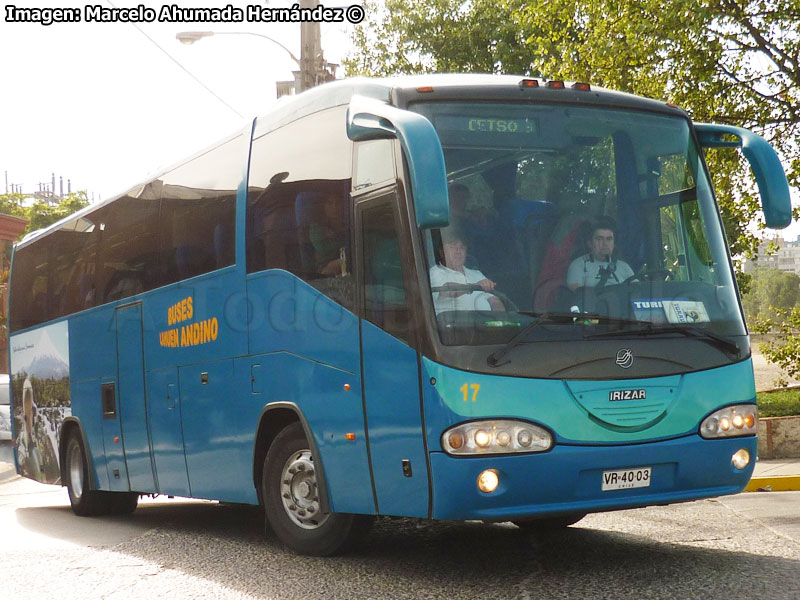 Irizar Century II 3.70 / Volvo B-7R / Buses Lahuén Andino